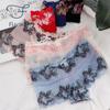 Flarixa 3PCS Women Lace Panties Breathable Underwear Floral Undies Sexy Lingerie Transparent Hipster Charming Knickers Girls Briefs