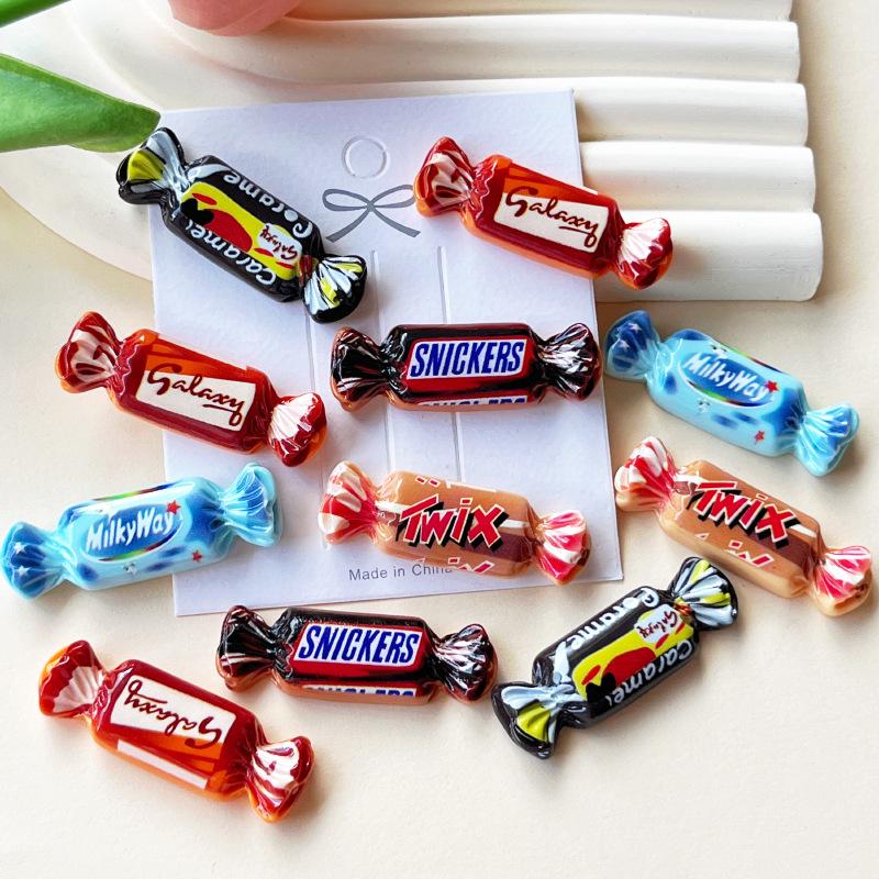Смола Конфета Имитация Еды: Украшения своими руками, чехлы для телефонов, патчи для кроксов, заколки и аксессуары для волос.