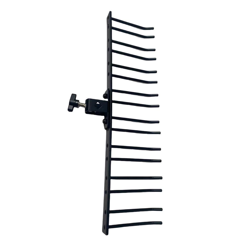 Stainless Steel Percussion Stand for 8 Pairs of Timpani and Marimba Mallets