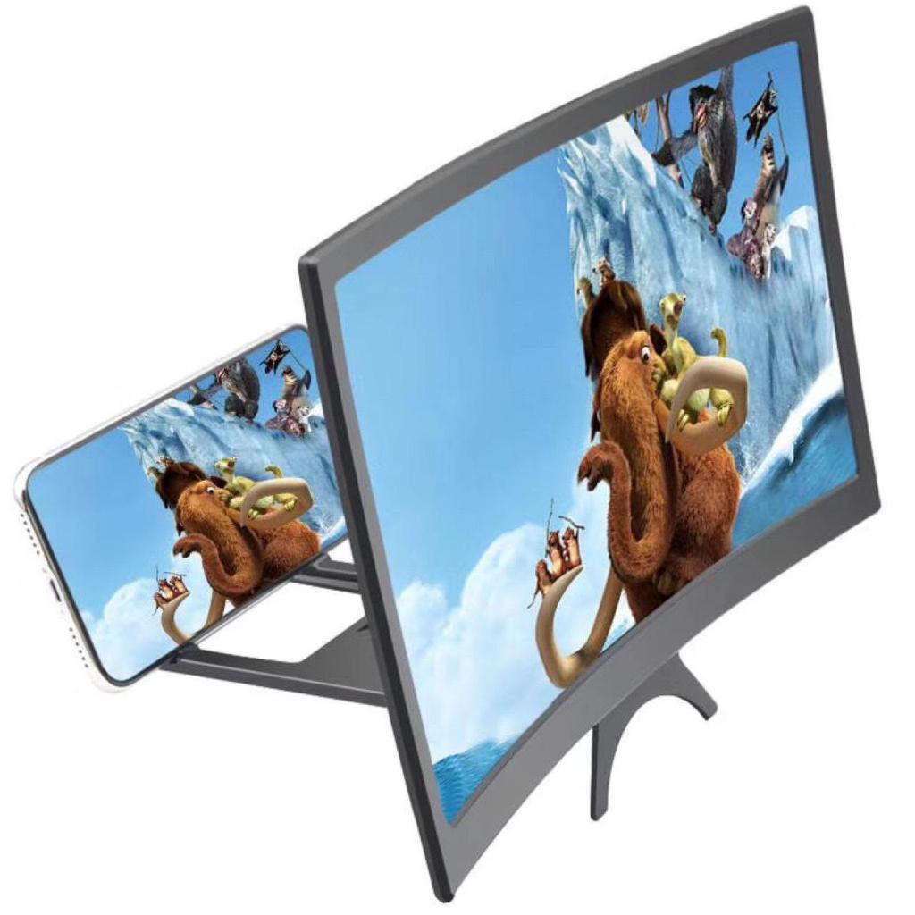CANGLAI L6 12-дюймовый изогнутый 3D экран усилителя и лупы для мобильного телефона