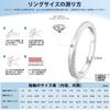 Moissanite S925 Sterling Silver Wedding Artificial Fashion Popular Gift for Gift Box Included [KRKCLIFE] Ring, Women's Ring, Diamond, Hypoallergenic,