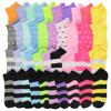 20 Pairs Of Teenager's Fashion Cute Pattern Low-cut Socks, Comfy & Breathable Soft & Elastic Thin Socks For Spring And Summer