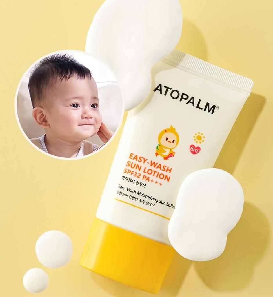 ATOPALM Easy-Wash Sun Lotion SPF32 PA+++ 60ml AUTHENTIC STORE