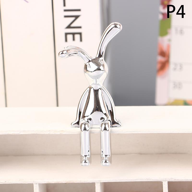 2024 Новый Kawaii Кролик Украшение Ins Автомобильные Аксессуары Декоративные Принадлежности Креативный Настольный Орнамент Декор Комнаты Милые Детские Подарки