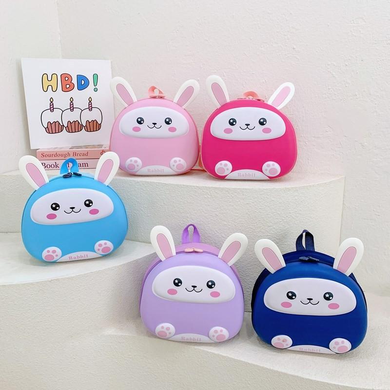 Delightful Colorful Cartoon Backpack For Kids Soft Comfortable Design