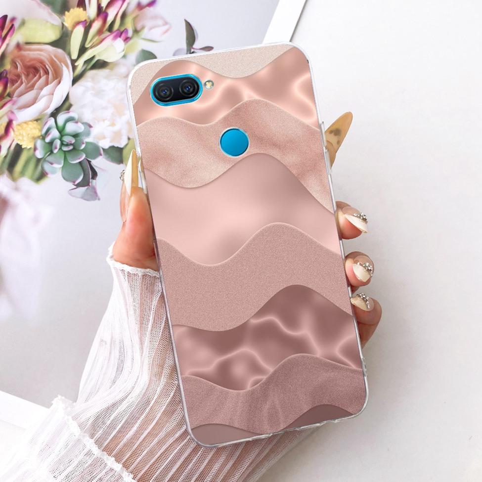 Для Oppo A12 Прозрачный Чехол Эстетичный Роскошный Милый Модный Цветочный Забавный Расписной Корпус Для Oppo A 12 CPH2083 CPH2077