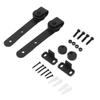 Cabinet Door Sliding Hanging Rail Pulley Kit Smooth Silent Barn Door Style Rollers Hardware Set
