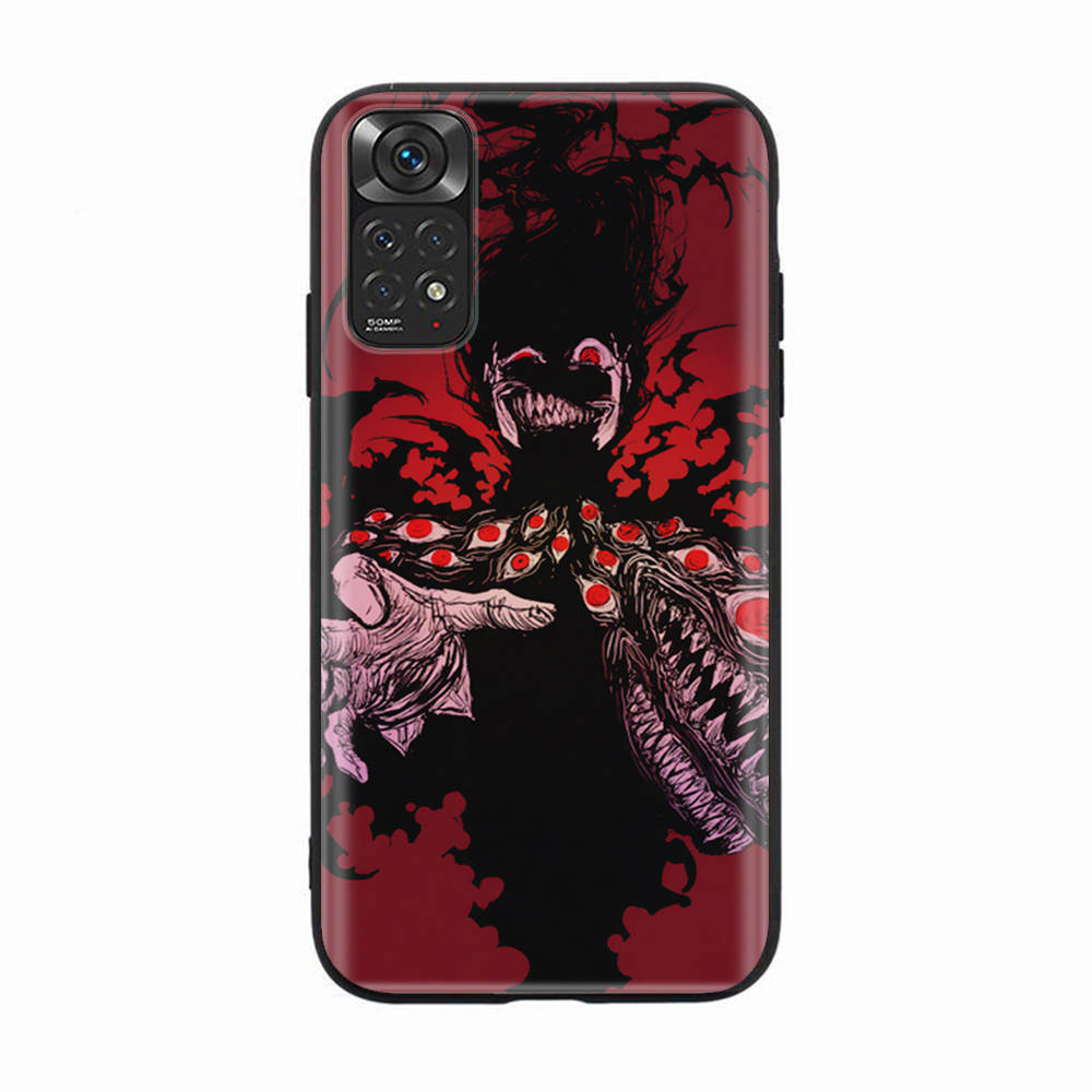 Чехол D-59 Hellsing Alucard Fan Black Sofe для iPhone 16 15 Plus 14 13 Mini 12 11 Pro 8 6 6S SE 5 XR XS Max Realme C30 C33 C32 9I VIVO V29 V27 V23 Y36