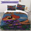 Cute Animals Pattern Bedding,Quilt Set Quilt Cover Pillowcase Home Birthday Gift (1*duvet cover+2*pillowcase,without core)ZSJT0917271
