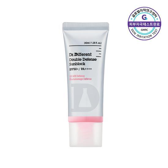 DR.DIFFERENT Солнцезащитный крем двойной защиты 40 мл