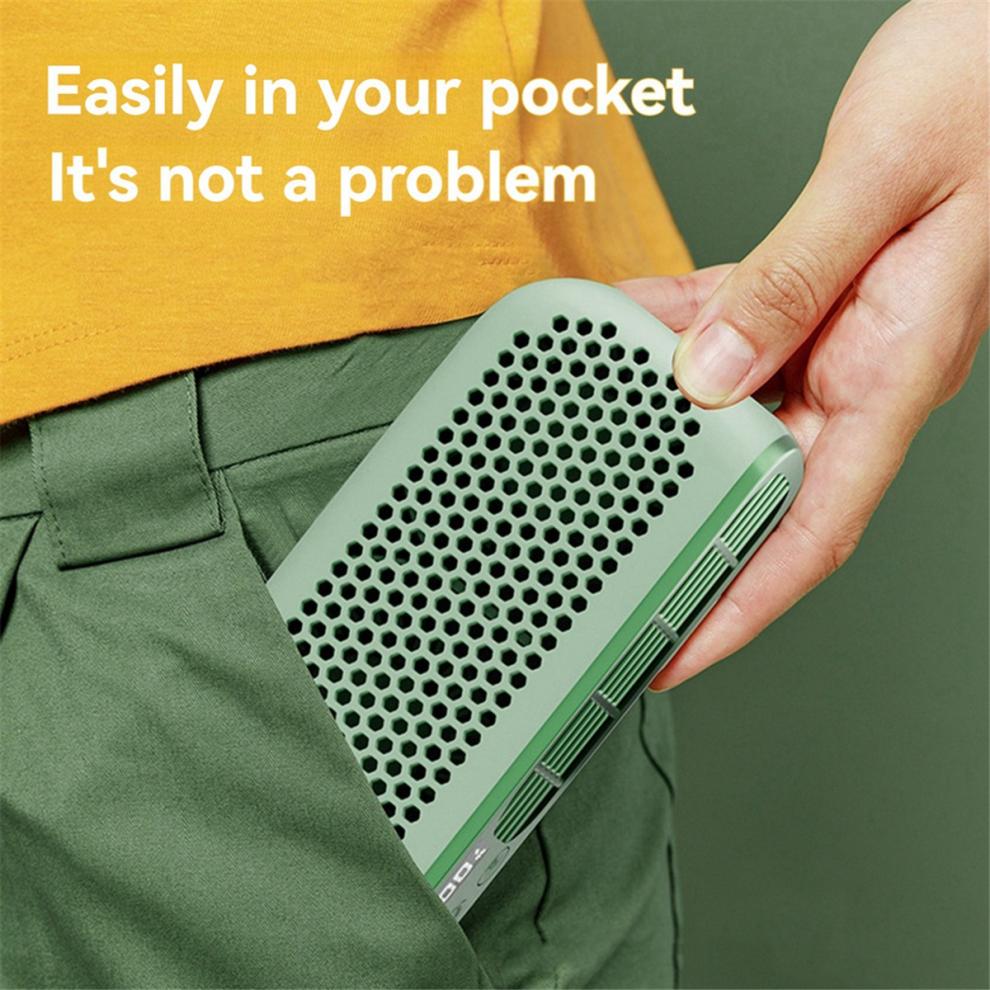 Handheld Fan Hanging Neck Small Bladeless Portable Five-Speed Adjustab