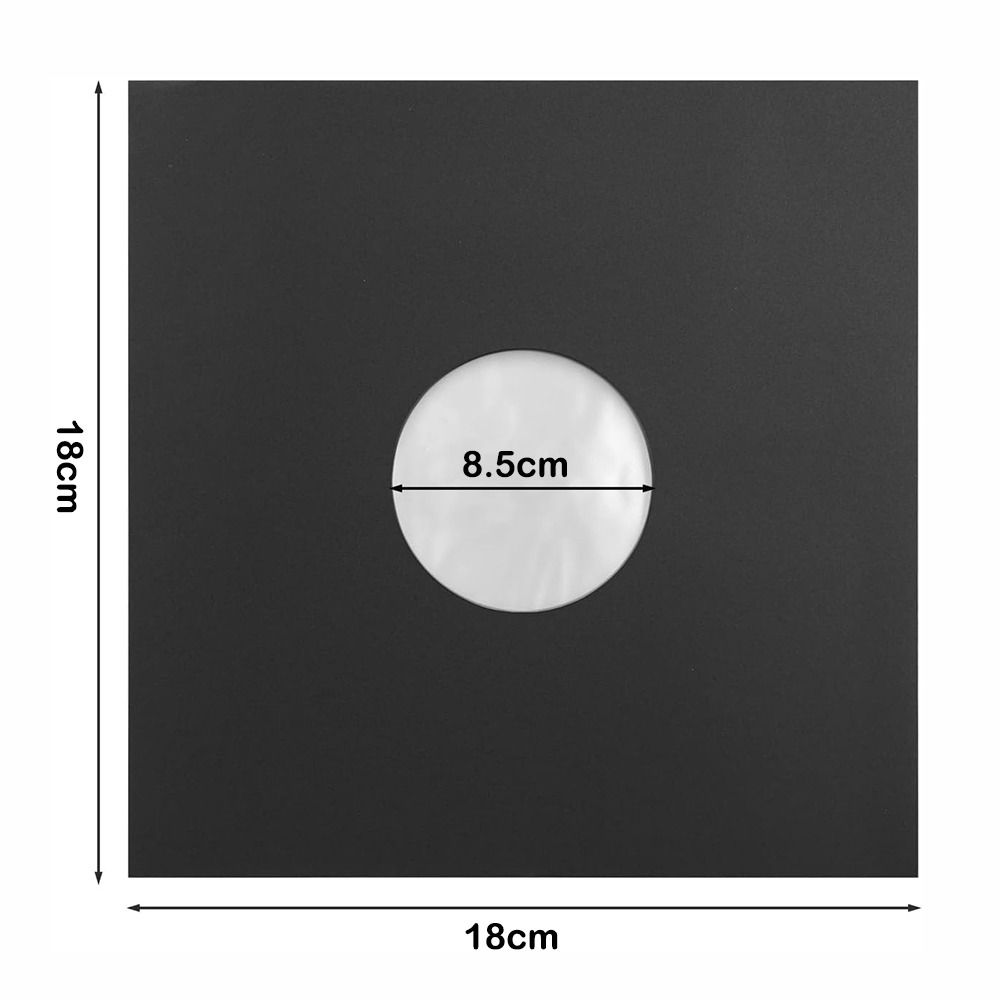Композитная обложка для LP-пластинки 7/10 дюймов Виниловые внешние конверты Полезный крафт-бумажный пакет Запись