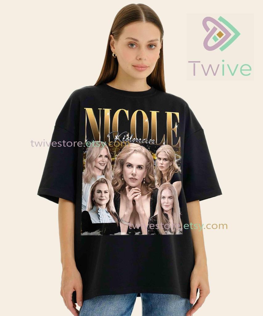 Vinatge Nicole Kidman T-Shirt, Graphic Tee, Movie Fan Gift