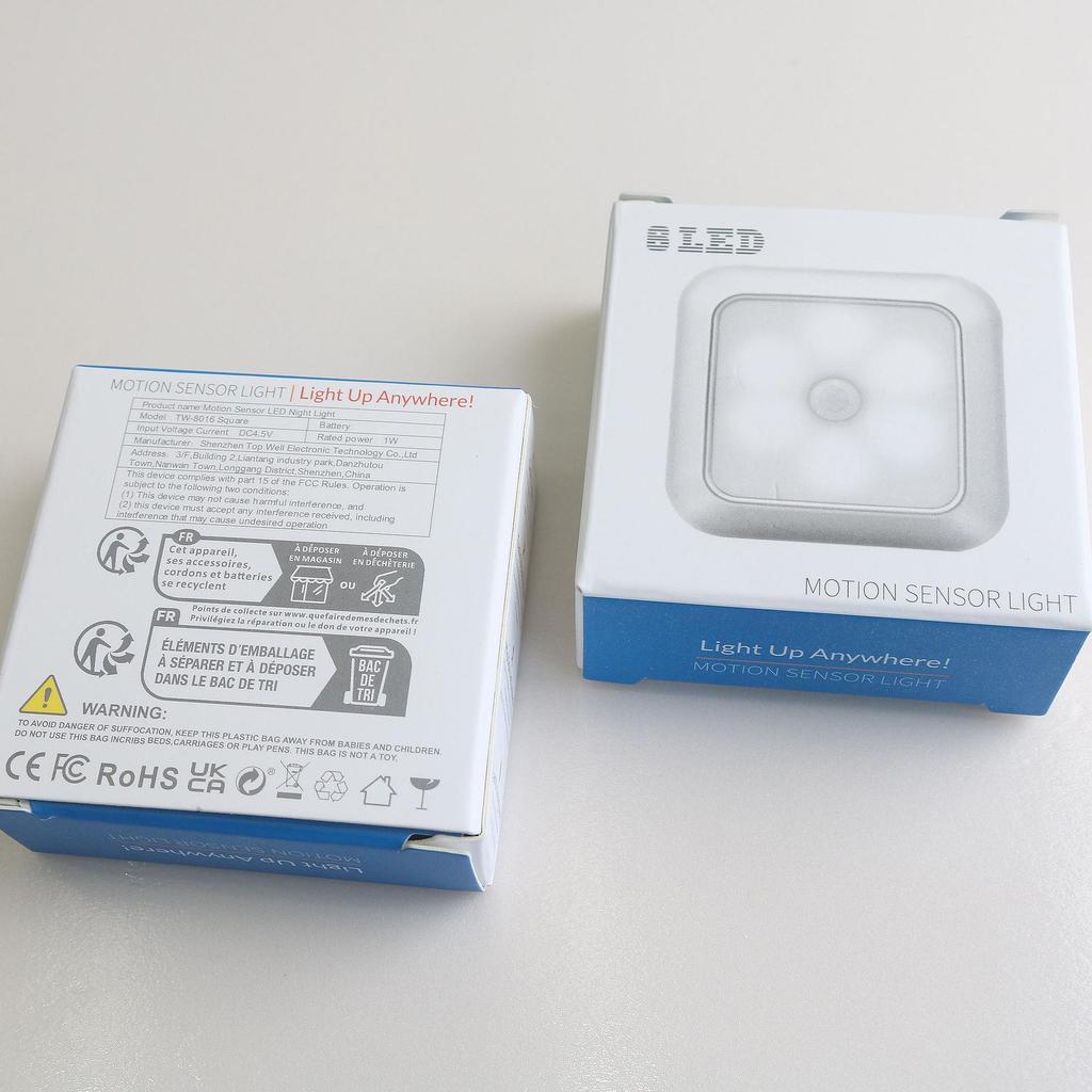 Умный индукционный датчик движения со светом, запатентованный в Китае и США