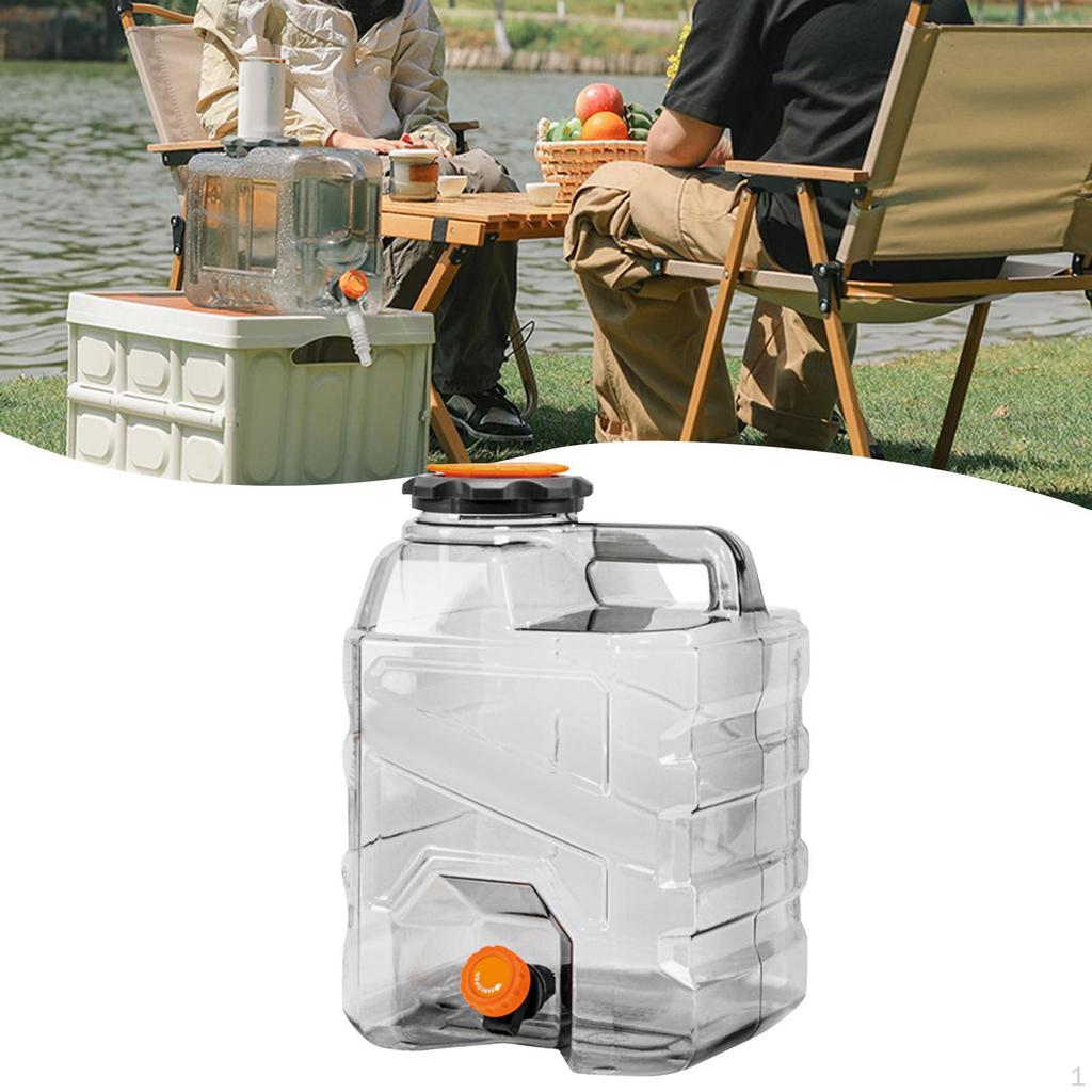 Походное ведро для воды Портативный контейнер для напитков Переноска Бочка для пеших походов, рыбалки, домашнего использования