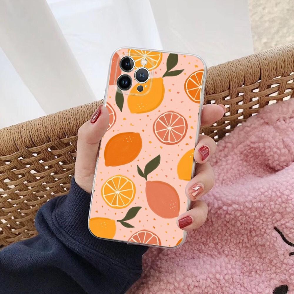 Летний Фруктовый Чехол Для Телефона iPhone 14 13 12 Mini 11 Pro XS Max X XR SE 6 7 8 Plus Мягкий Силиконовый Чехол