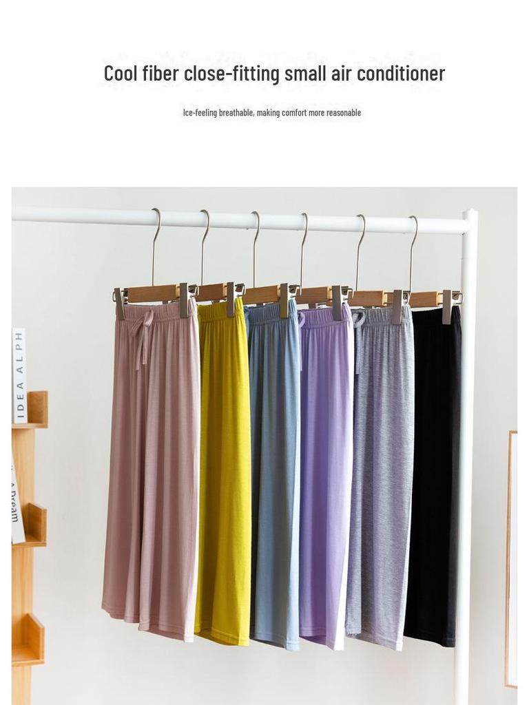 Summer Kids Candy Color Wide-Leg Harem Pants - Mosquito Repellent, Cool & Refreshing for Boys and Girls