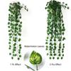 Home Decor Trailing Foliage Greenery Artificial Hanging Plants Fake Leaves