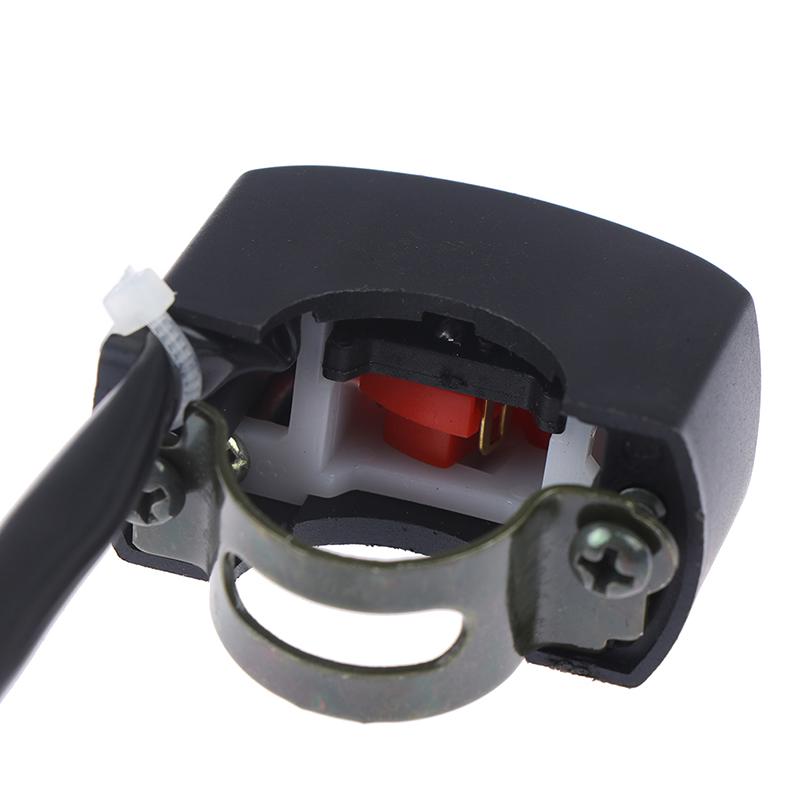 Выключатель света на руле мотоцикла, кнопка включения-выключения, аварийный выключатель аварийного освещения