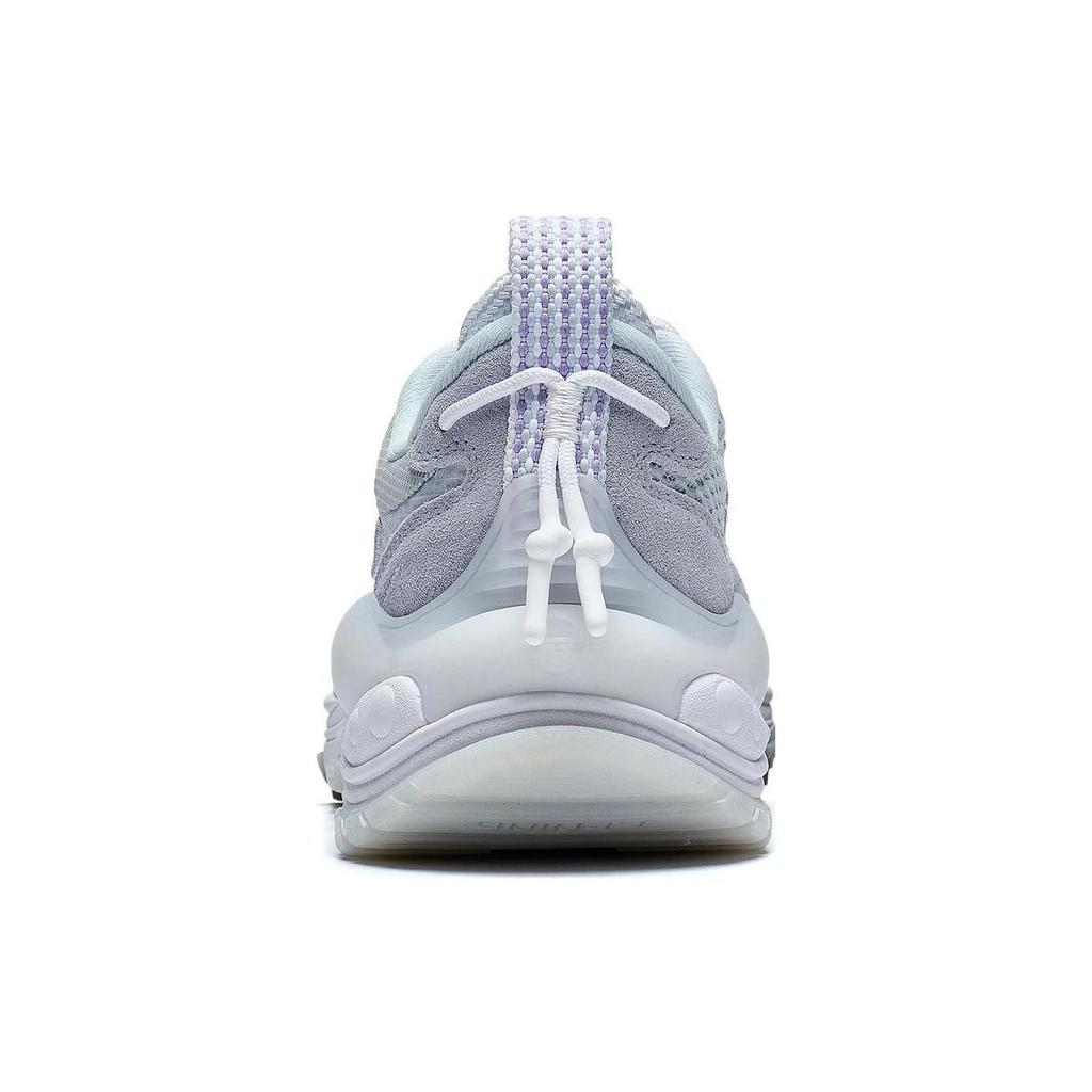 Li Ning CF Star Track Нескользящие Износостойкие Низкие Спортивные Повседневные Кроссовки Женские Рассветно-Серые AGLT074-2