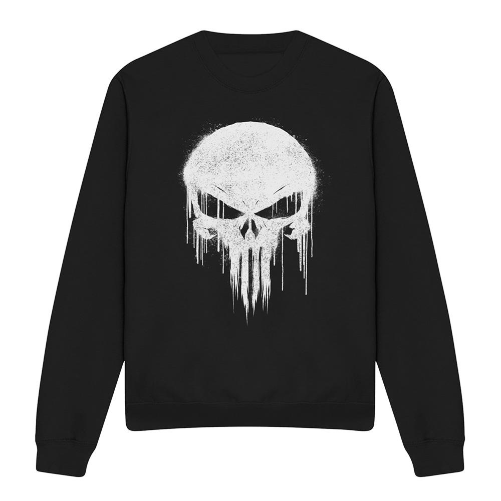 The Punisher Унисекс Взрослая толстовка с большим логотипом