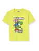 Супер Марио Персонаж Марио ВПЕРЕД Посветло-зеленая футболка, Детский Йоши, Луиджи,