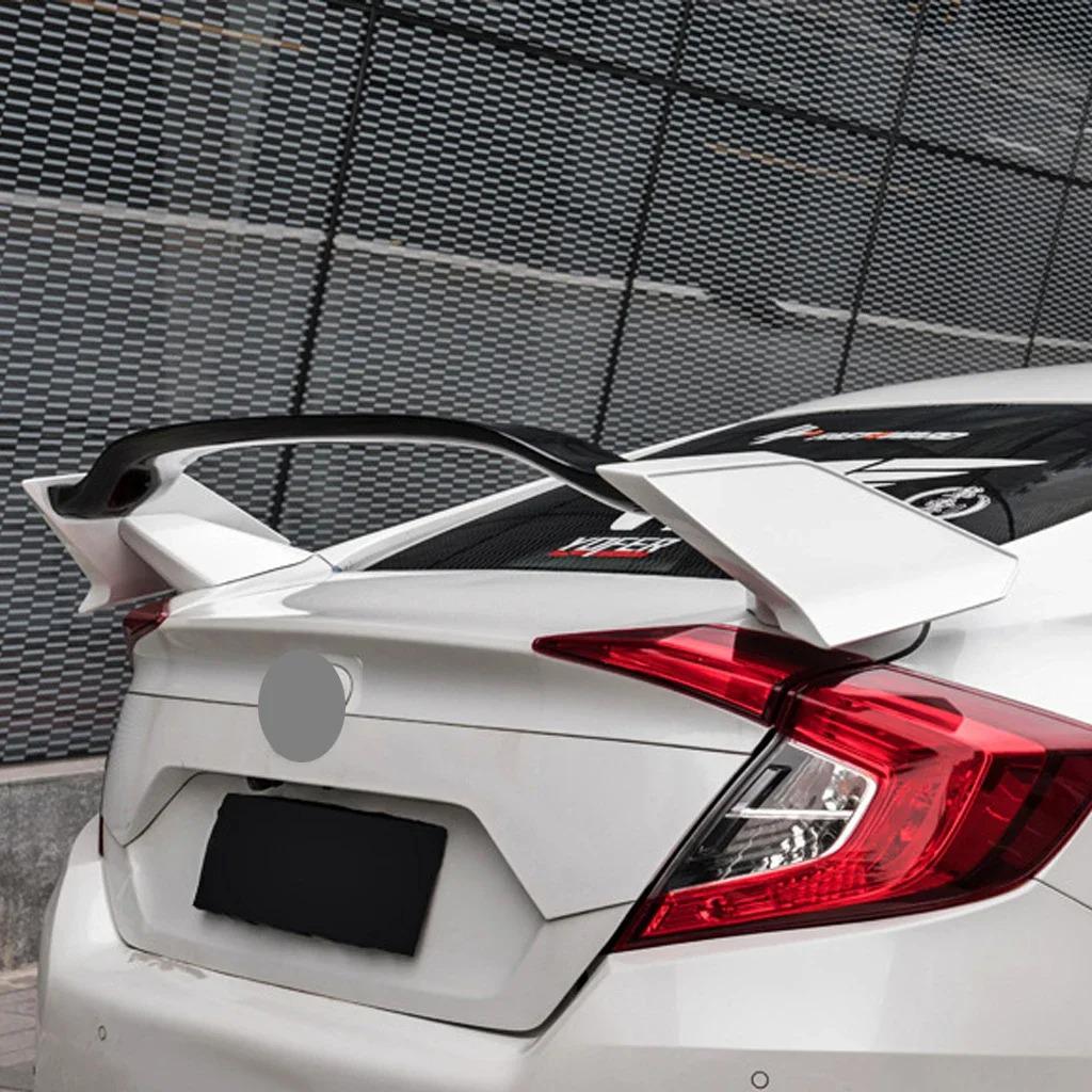 Задний спойлер в стиле Type-R для Honda Civic Hatchback Sedan 2023+ (11-е поколение, без сверления)