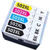 Cartridgeify 502XL Ink Cartridge Compatible with Epson 502 502XL for Expression Home X1585