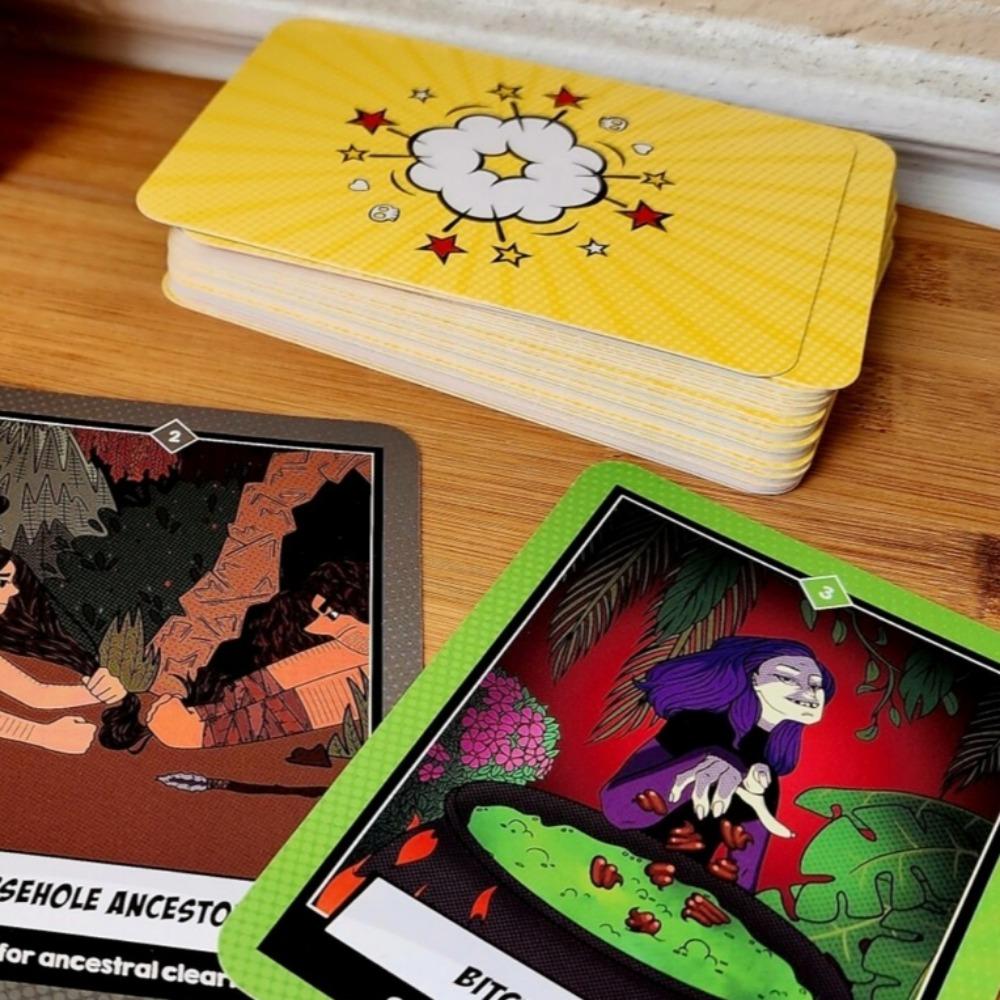 10.4*7.3cm The Naughty Oracle Cards 44 Pcs Clearing Statement and Ascension Statement for You To Use To Shift The Energy