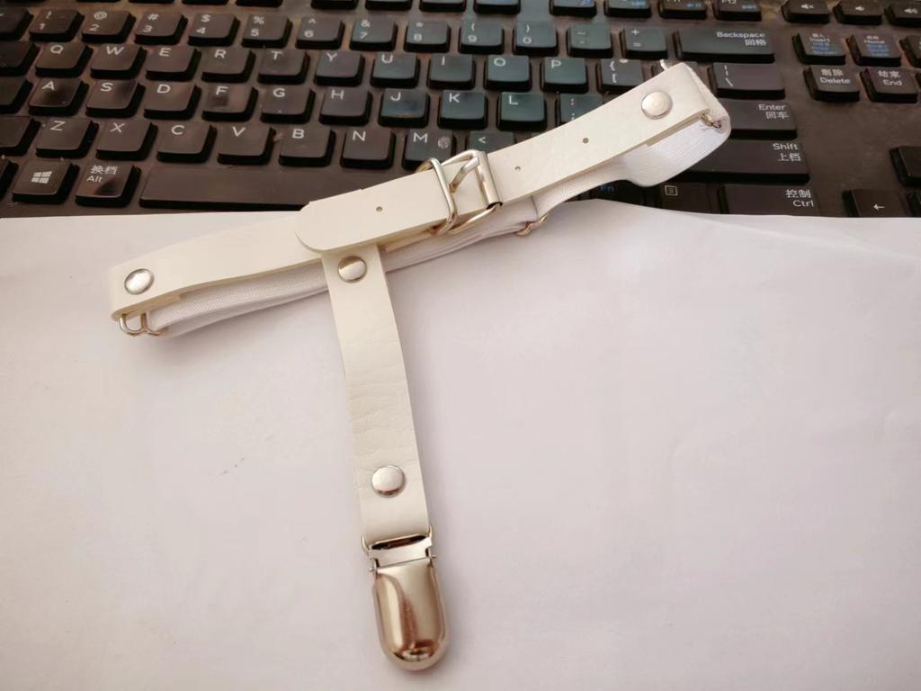 Новый черный панк женский подвяз и зажим для носков в стиле Spice Girl тысячелетия модные