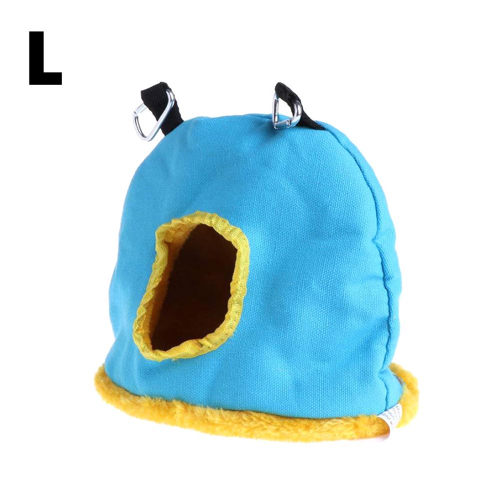 Warm Bird Nest Round Soft Bird Nest Small Bird Plush Cage Winter Hanging Hammock