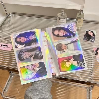 10/25 шт. Kpop Биндер Держатель для фотокарточек 4/5/9 ячеек Альбом Внутренние страницы Биндер Коллекция Карточки айдолов Коллекционная книга Держатель для фотографий
