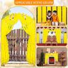 1.5m Marigold Garland Marigold Flowers Home Decor Festival Ornament  for Halloween Day of The Dead