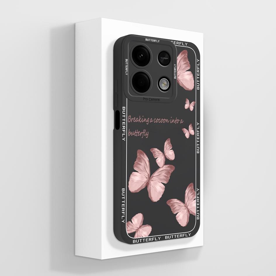 Чехол для Xiaomi Redmi Note 12 13 K70 K60 K30 K50 Pro A3 задняя крышка милая панда Мягкая силиконовая защита экрана чехол для телефона с защитой от падения Роскошный корпус Капа