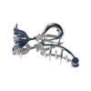 Wave Metal Shark Clip Starfish Geometric Hair Claw Creative Fish Tail Shape Claw Clips  Wash Face