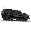 Нетоксичный военный грузовик Moc, транспортное средство для пустошей Апокалипсиса, строительные блоки, модель, игрушки