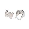 LAYERMOOD 24 Bold Pebble Earring -silver925