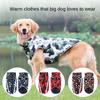 Autumn and Winter New Pet Clothes Thickened Warm Dog Cotton Clothes Big Dog Rash Coat Dog Clothes