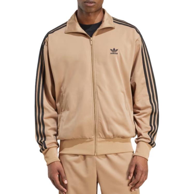 adidas Оригинальная куртка для мужчин с воротником-стойкой, на молнии, с длинным рукавом, свободного кроя, артикул JY6366