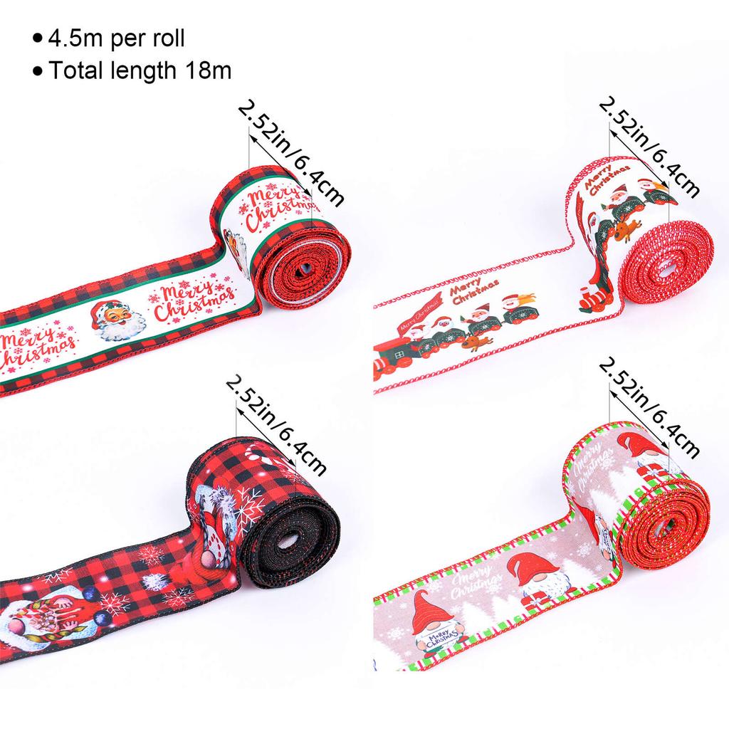 4 шт. полоски для украшения рождественской елки