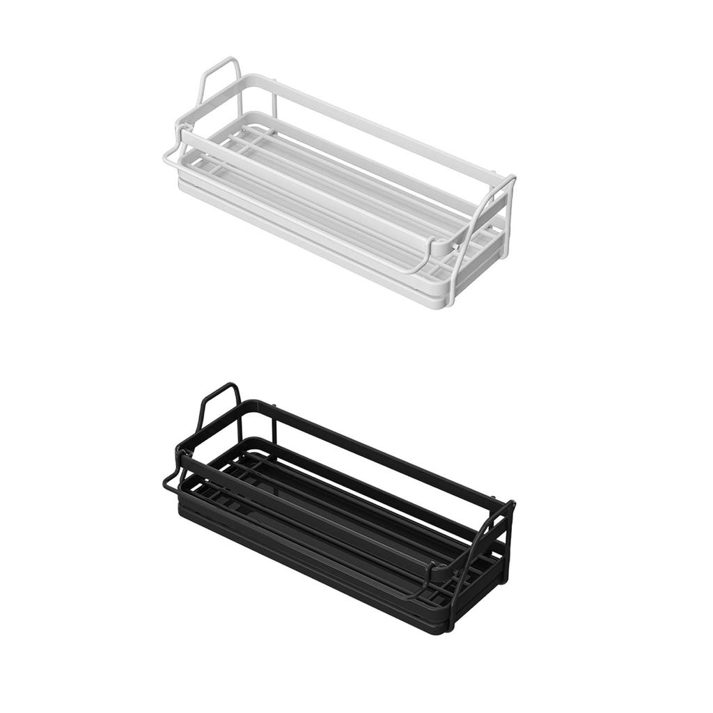 Soap Dispenser Caddy Organizer with Drain Tray,Countertop Soap Dish Rack Drainer for Brushes,Dish Cloth, Bottle,Sink Stoppers