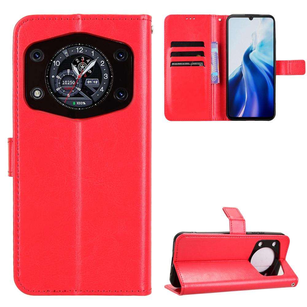 Для Cubot A30 Чехол Текстура Crazy Horse Искусственная Кожа Чехол-кошелек для телефона