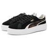 Puma Замшевые кроссовки на платформе, повседневные, с низким верхом, женские, черные 395228-01