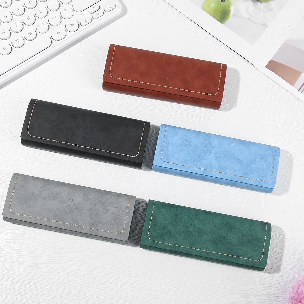 Модный водонепроницаемый портативный чехол для очков, коробка для очков, держатель для очков из искусственной кожи