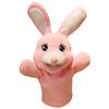 Plush Hand Puppet Donkey Lamb Panda Rabbit Soft Stuffed Animal Hand Puppet Toy for Storytelling