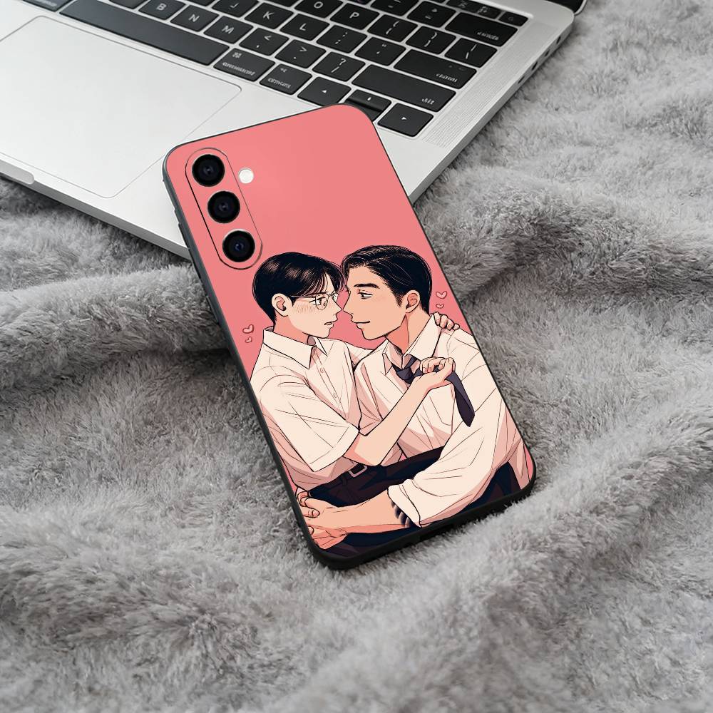 C-Captivated- By -You BL Phone Case For Samsung Galaxy A73,A71 A72,A70,A53,A52,A51,Soft Silicone Black Cover