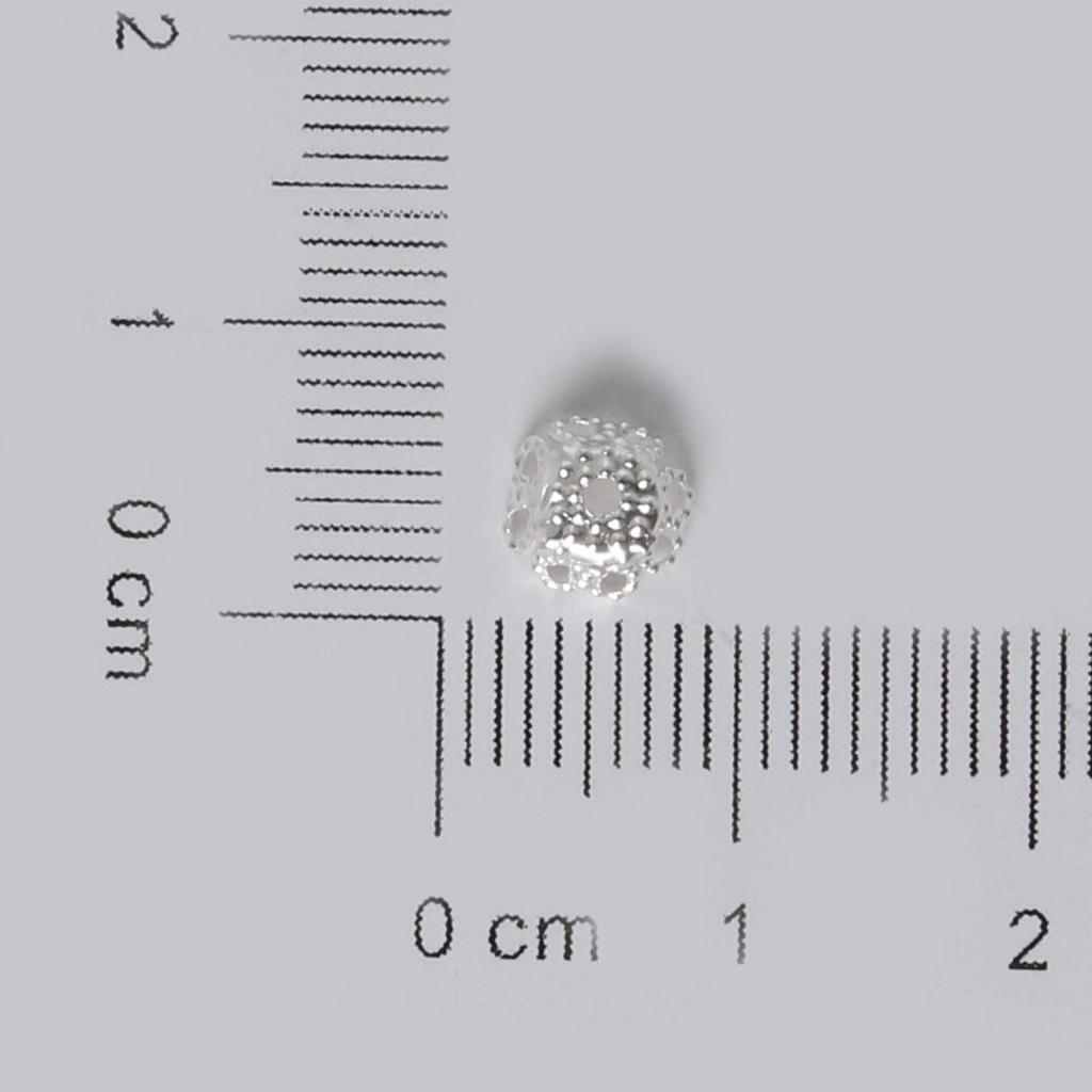 Mix Color Metal Flower Petal End Spacer Hallow Beads Caps Charms Bead Cups For Jewelry Necklace Making Supplie