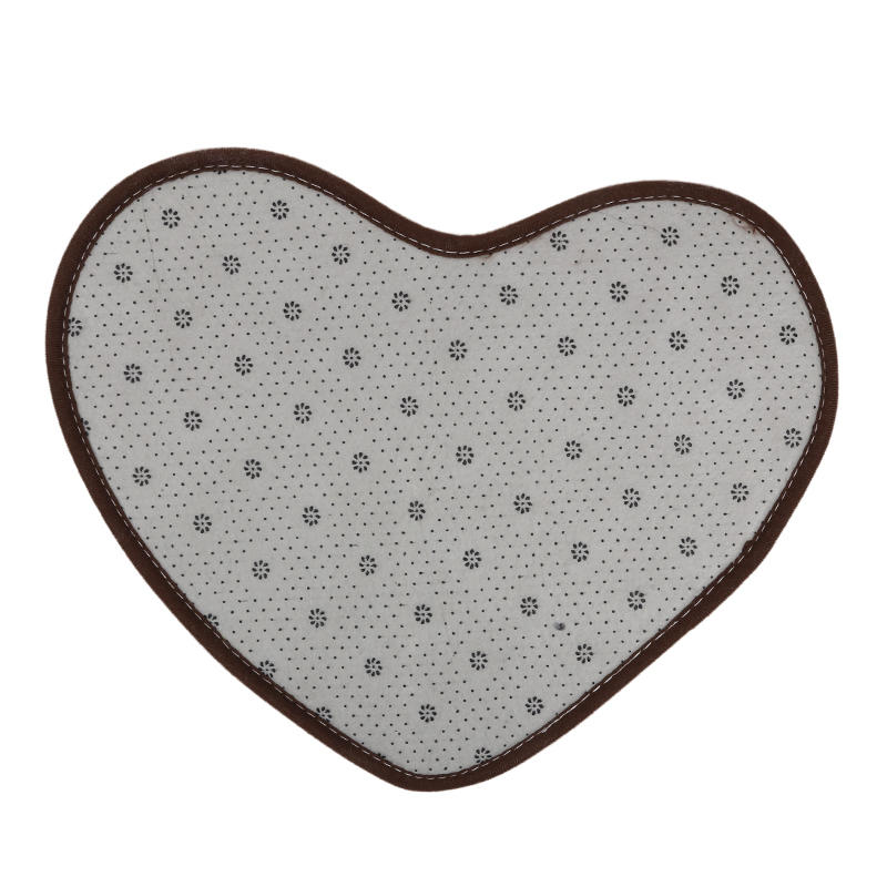 Коврики в форме сердца Мягкий Нескользящий Придверный коврик Моющиеся Водопоглощающие Коврики для Дома Вход Ванная Душевая Кабина Декор для Пола