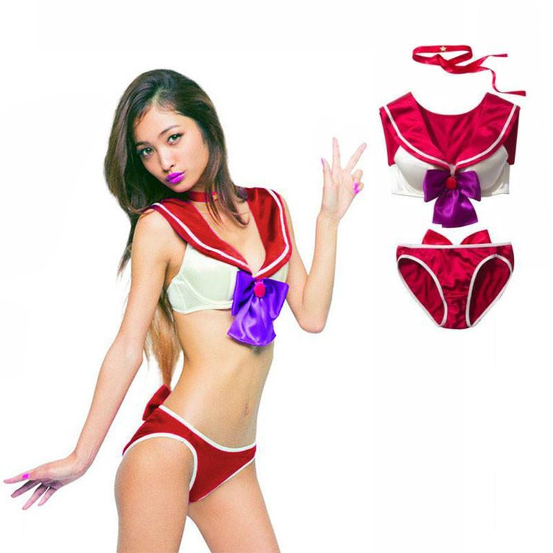 Anime Cosplay Costume Sexy Womens Girls Underwear Cute Set Lingerie