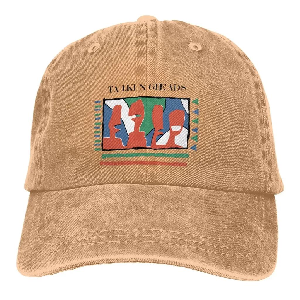 Летняя кепка Солнцезащитный козырек Talking Heads Meme Hip Hop Кепки Radiohead Rock Ковбойская шляпа Козырек Trucker Dad Hats